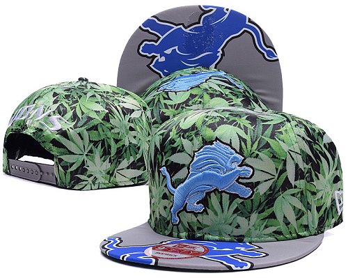 NFL Detroit Lions Logo Stitched Snapback Hats 013